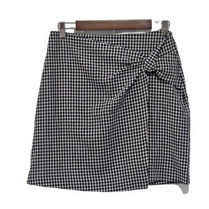 Skies Are Blue Alaina Seersucker Env Schoolgirl Skirt Size M Academia Preppy NWT